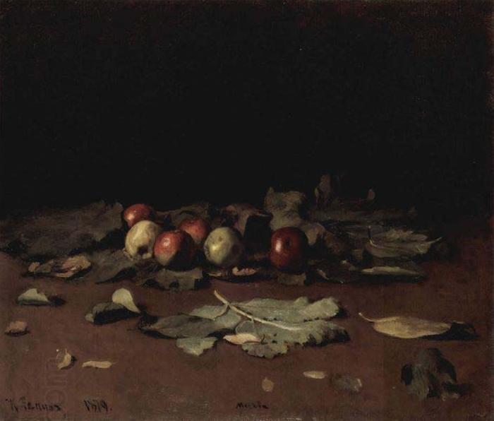 Ilya Repin Apples and Leaves, China oil painting art